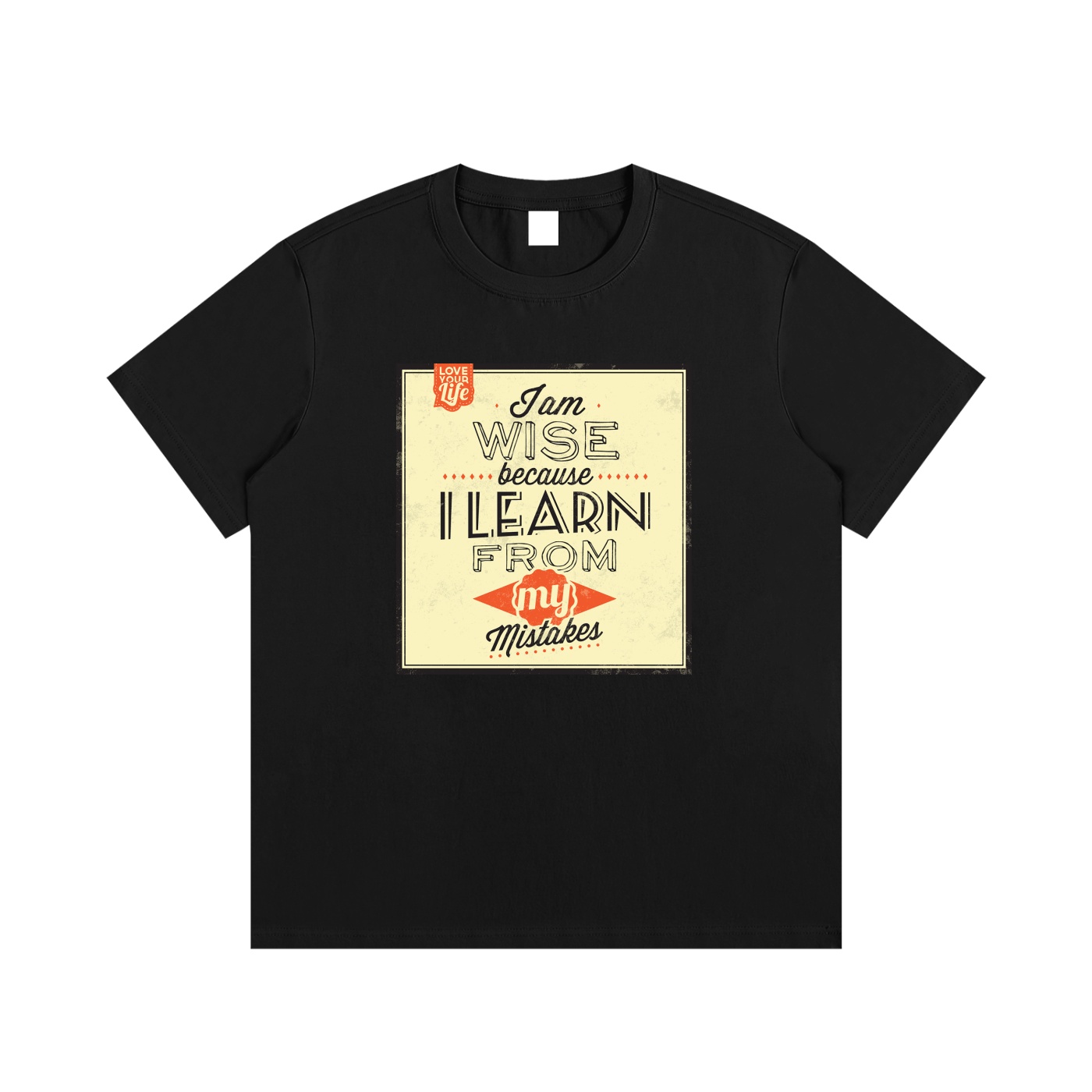 I Learn From My Mistakes – Essential Cotton T-Shirt