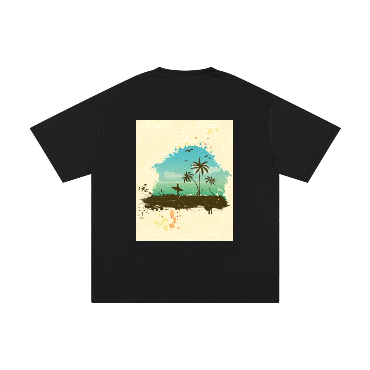 Summer Surf - Unisex Pure Cotton T-Shirt