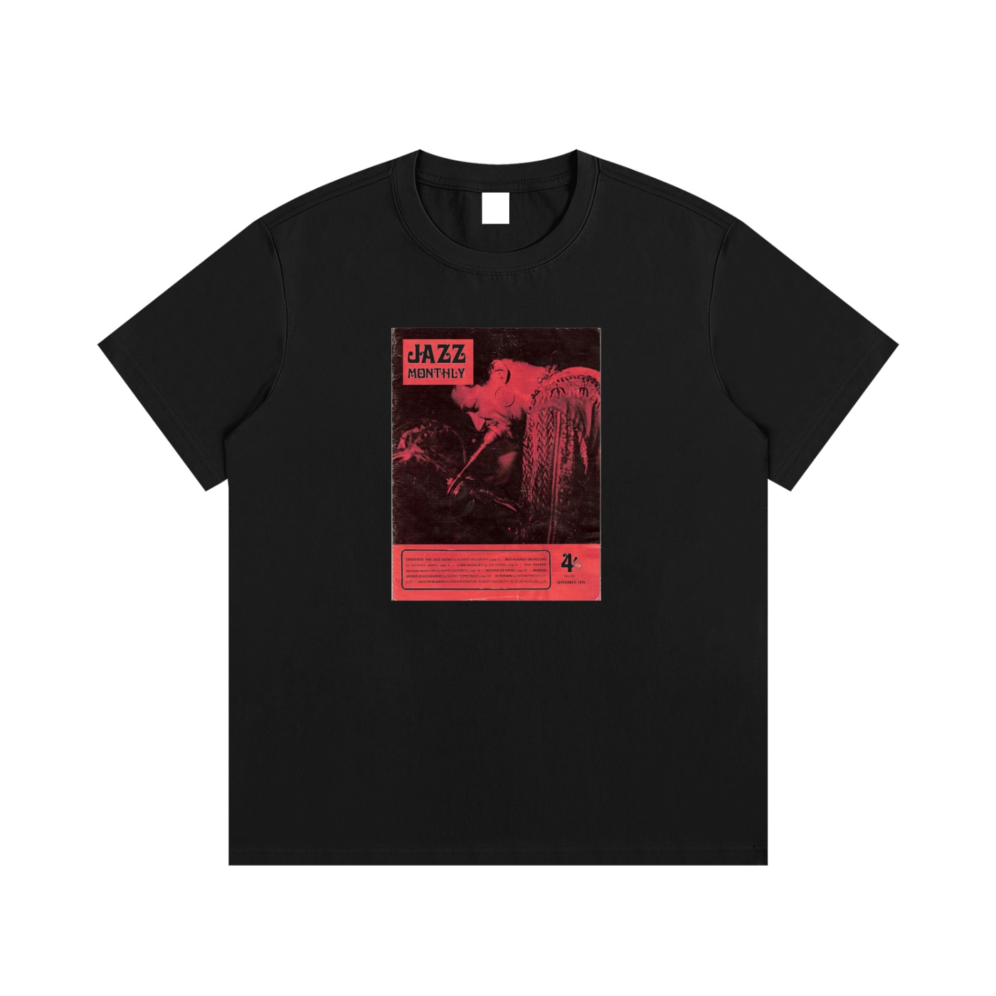 Ray Jazz Monthly – Essential Cotton T-Shirt