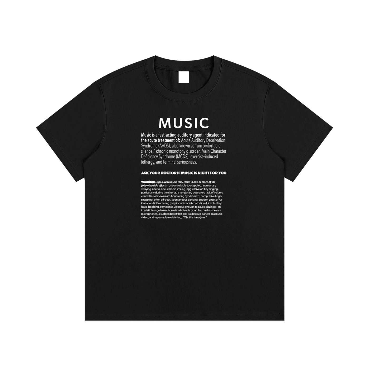 Music Prescription – Essential Cotton T-Shirt