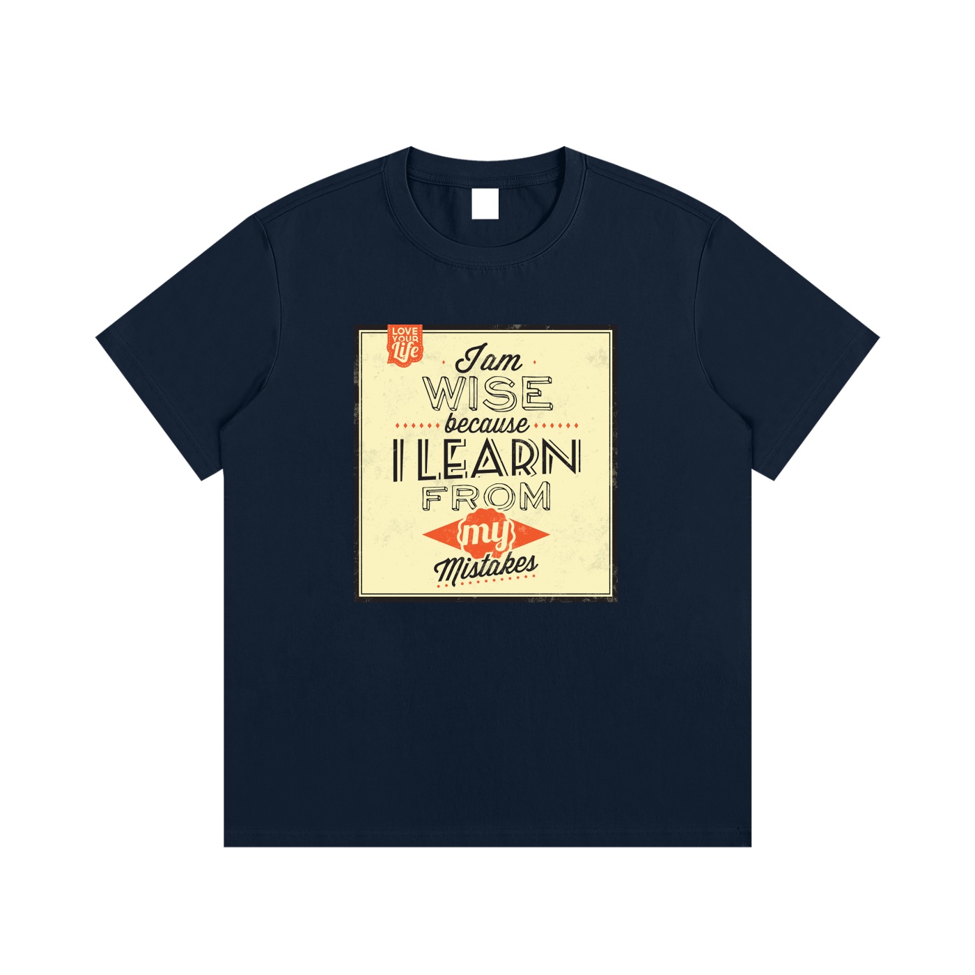 I Learn From My Mistakes - Essential Cotton T-Shirt - Image 7