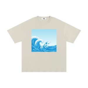 Wavy - Unisex Pure Cotton T-Shirt