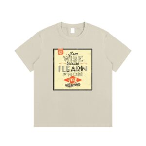 I Learn From My Mistakes - Essential Cotton T-Shirt