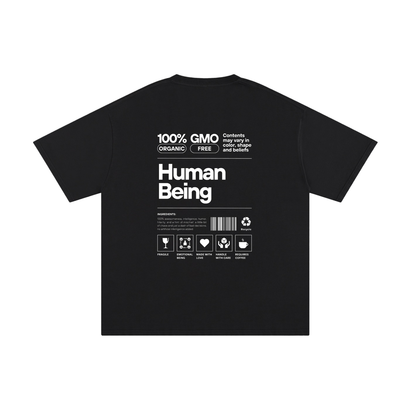 NO FKRY 100 Organic – Unisex Pure Cotton T-Shirt