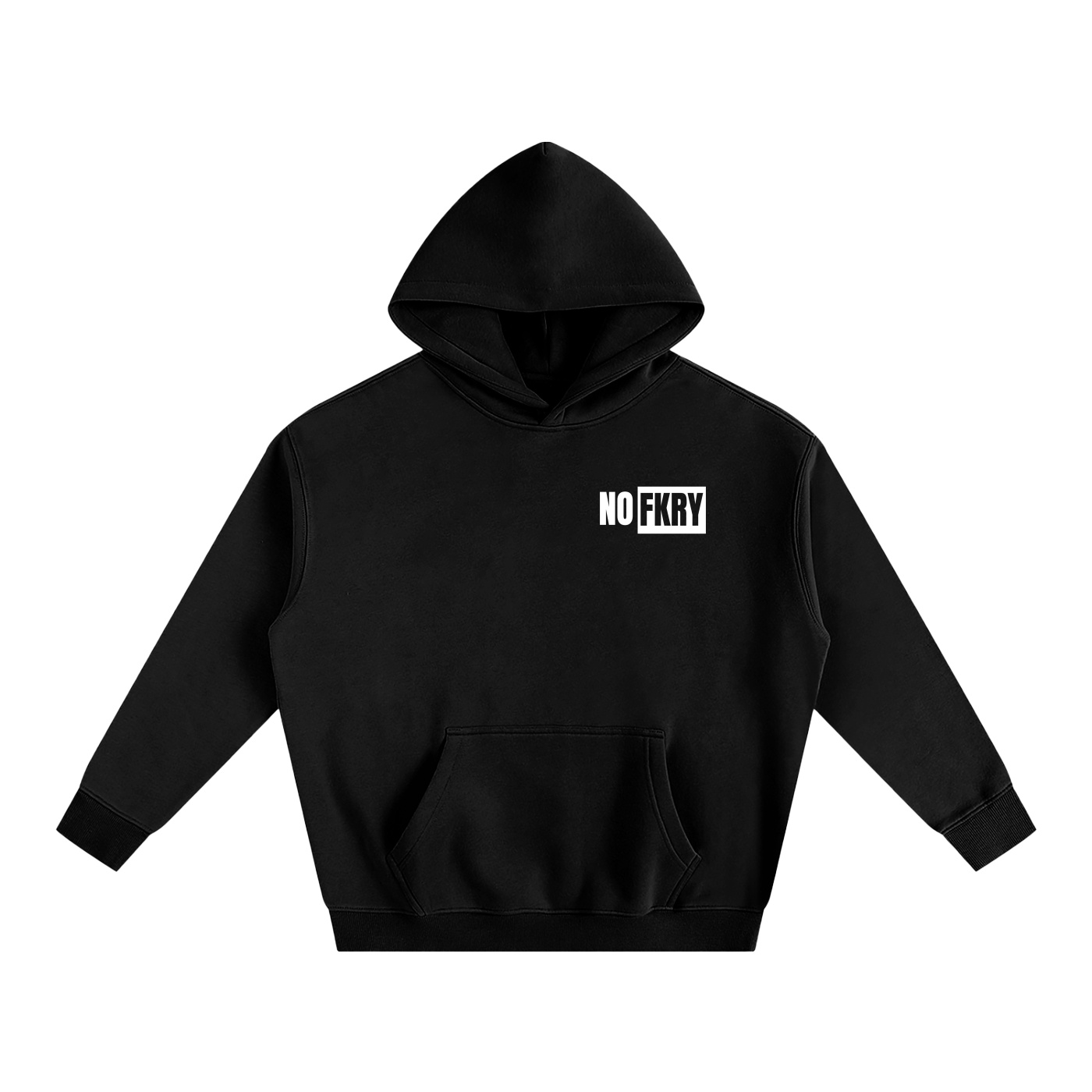 NO FKRY 4 Elements - Oversize Fleeced Hoodie