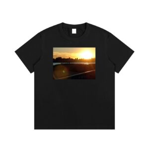 Santa Cruz Sunset - Essential Cotton T-Shirt