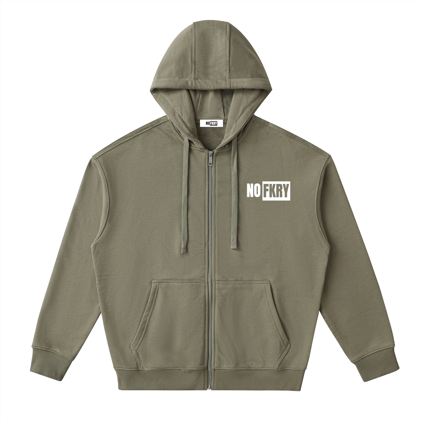 4 Elements - Drop-Shoulder Zip Up Hoodie - Image 3