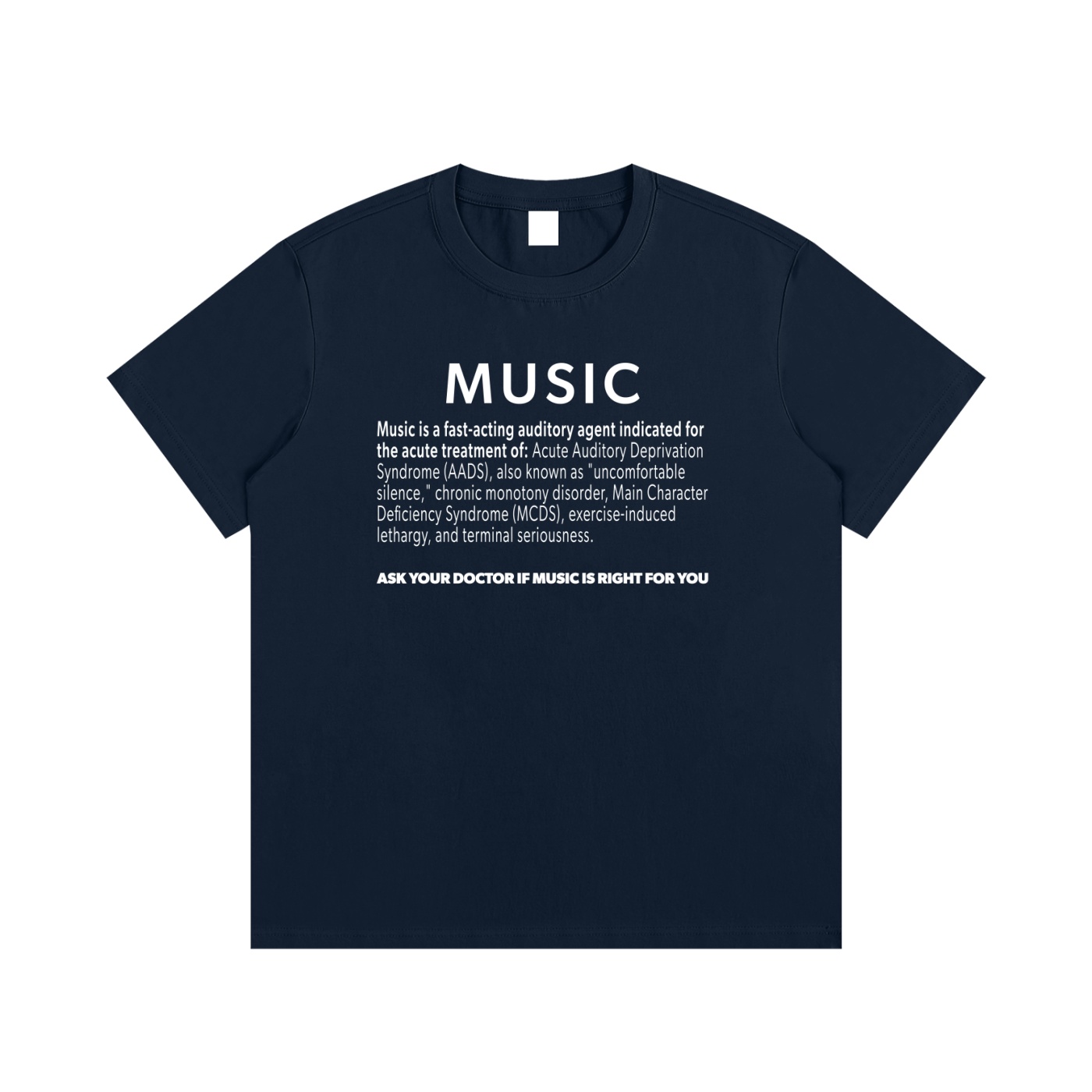 Music Prescription - Essential Cotton T-Shirt - Image 7