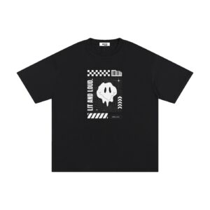 Lit and Loud - Unisex Pure Cotton T-Shirt