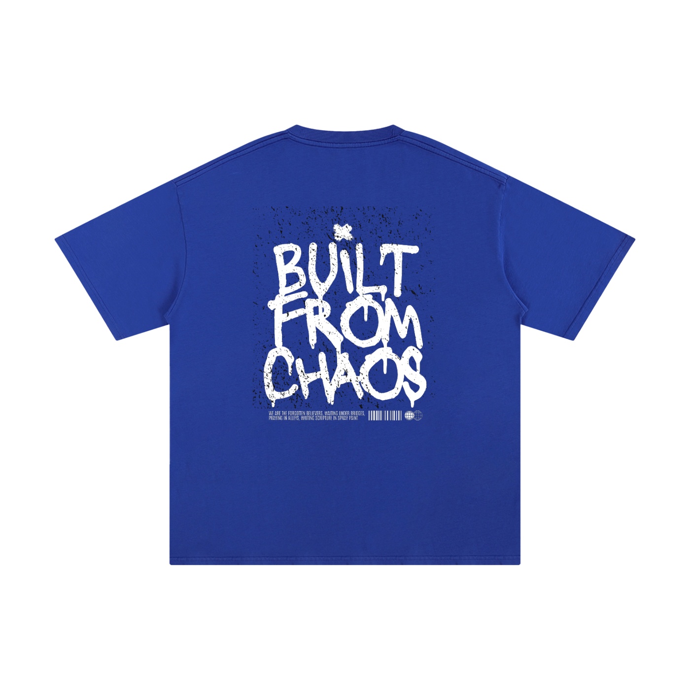 Built From Chaos - Unisex Pure Cotton T-Shirt - Image 4