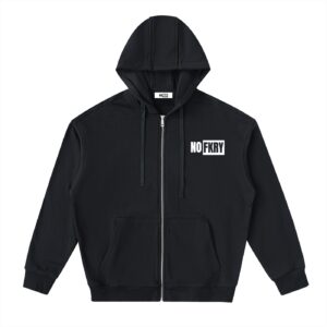 4 Elements - Drop-Shoulder Zip Up Hoodie