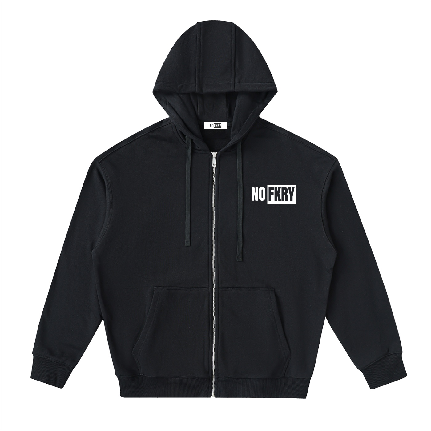 4 Elements - Drop-Shoulder Zip Up Hoodie
