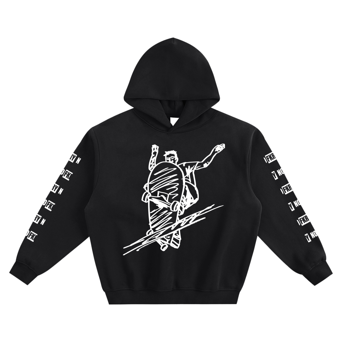 Fleeced Boxy Hoodie