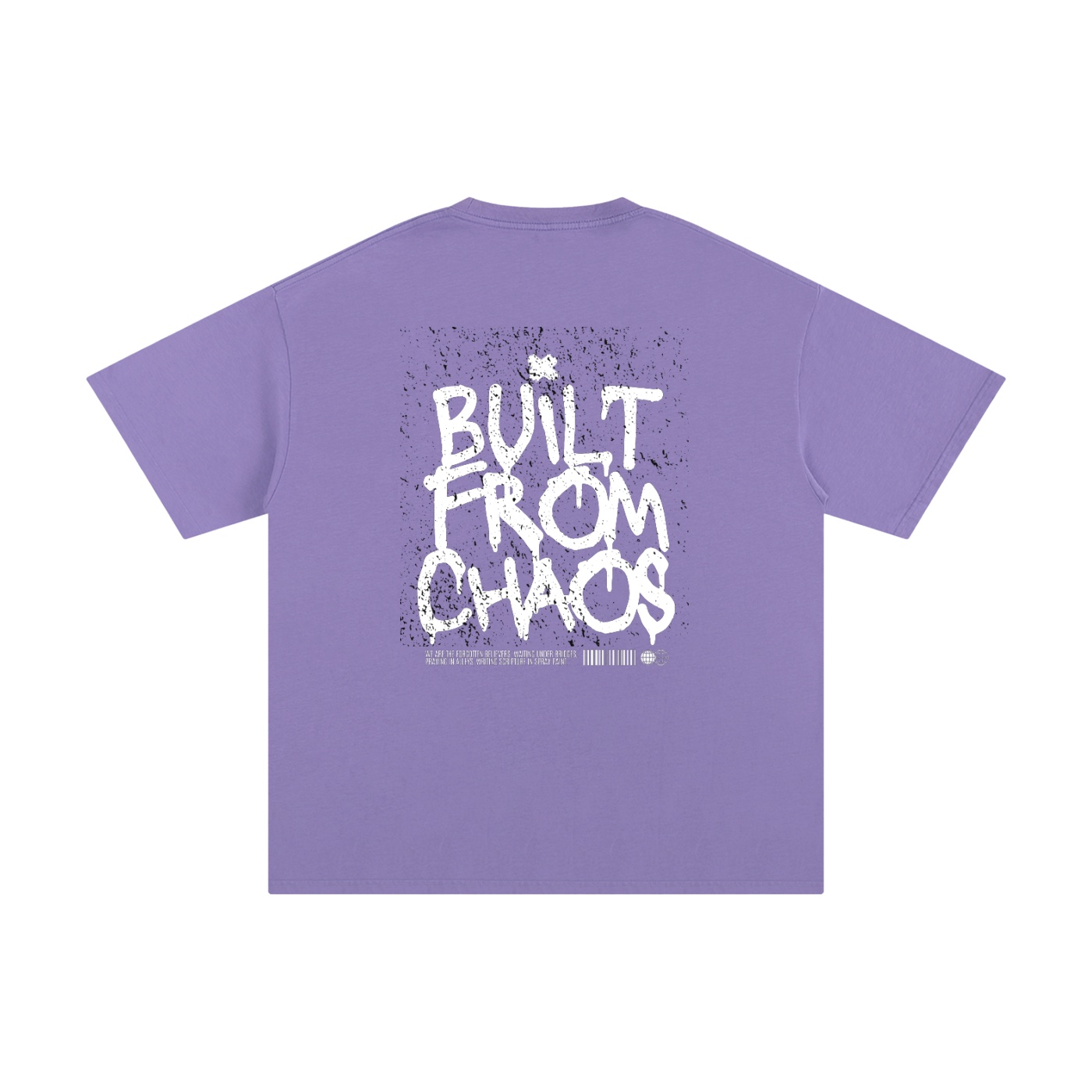 Built From Chaos - Unisex Pure Cotton T-Shirt - Image 6