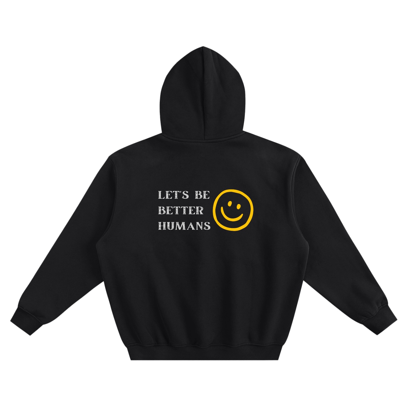 Le’s Be Better Humans – Fleeced Boxy Hoodie