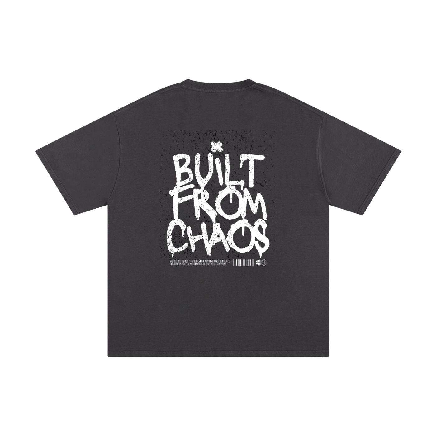 Built From Chaos - Unisex Pure Cotton T-Shirt - Image 14