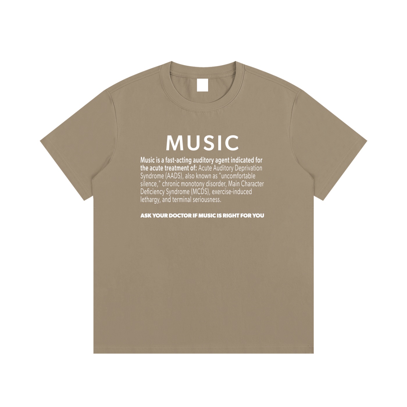 Music Prescription - Essential Cotton T-Shirt - Image 3