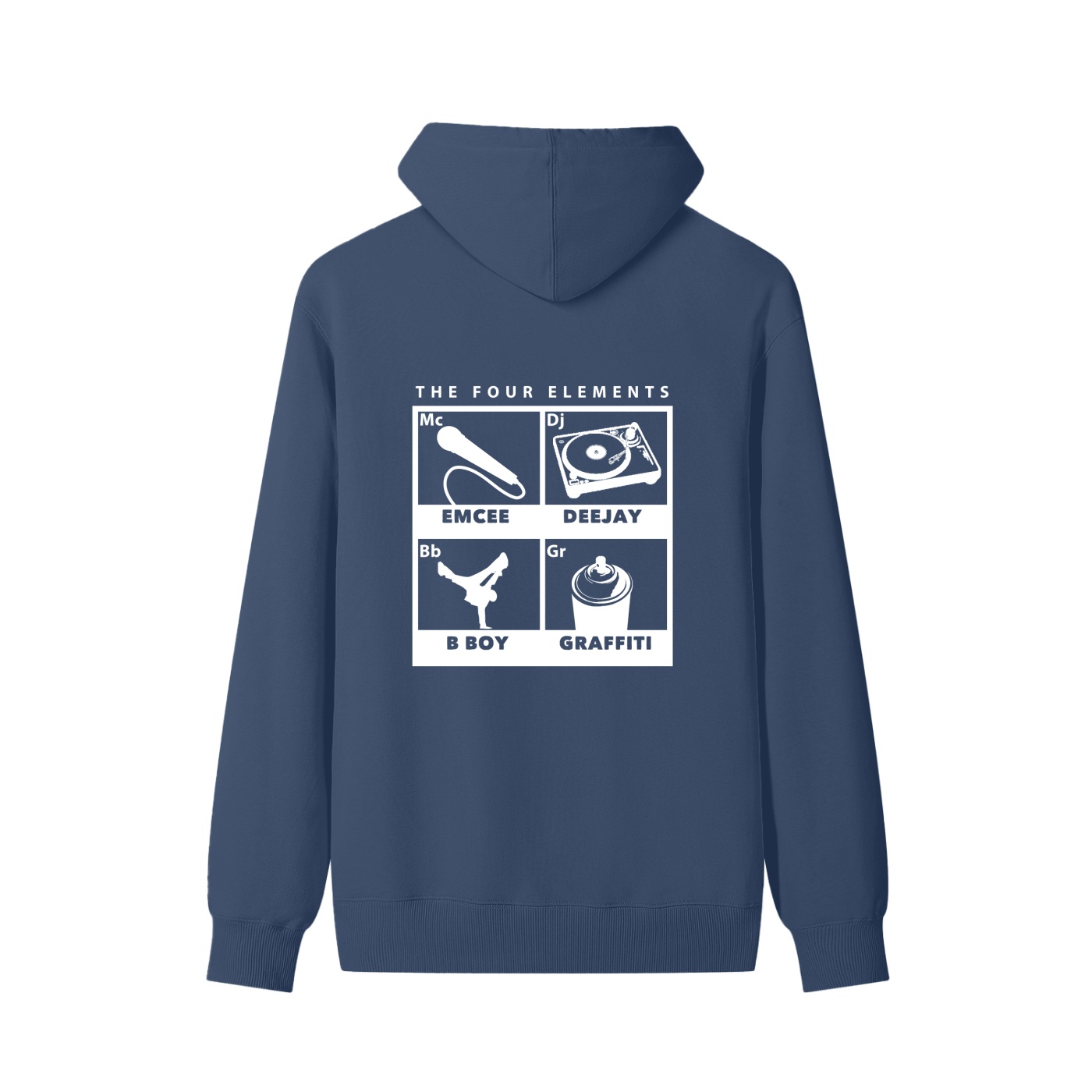NO FKRY 4 Elements - Classic Unisex Cotton Hoodie - Image 6