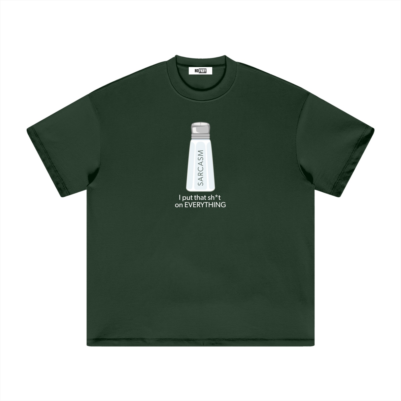 Sarcasm - Heavyweight Earth Tone T-Shirt - Image 7