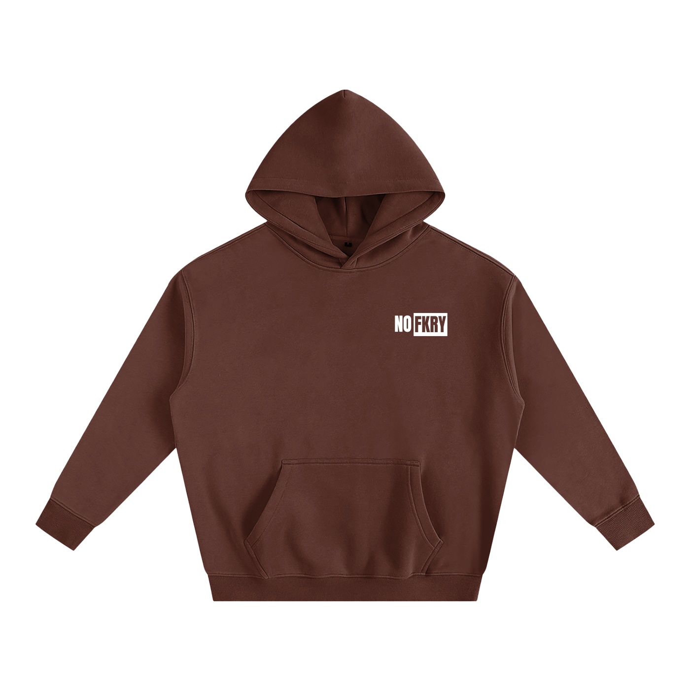 NO FKRY Be Nice - Oversize Fleeced Hoodie - Image 7