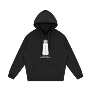 Sarcasm - Streetwear Unisex Fleece Hoodie