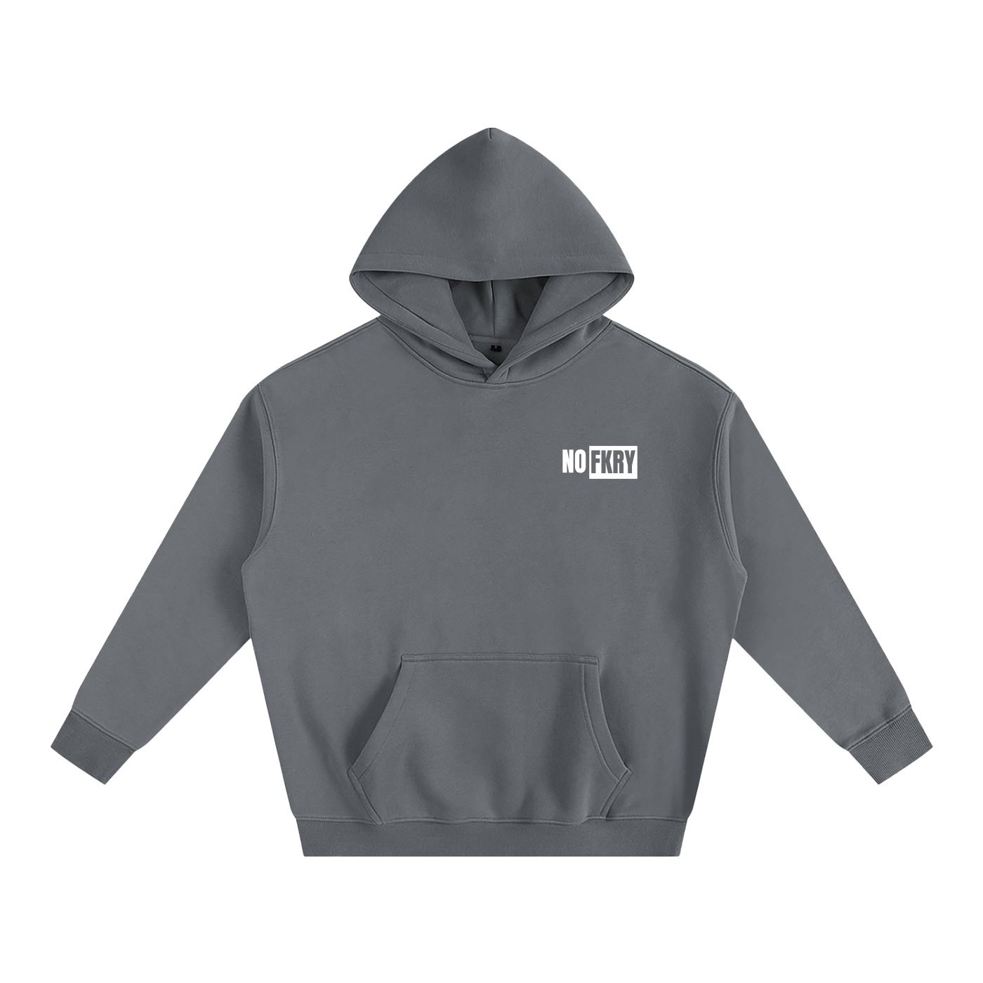 NO FKRY Be Nice - Oversize Fleeced Hoodie - Image 3