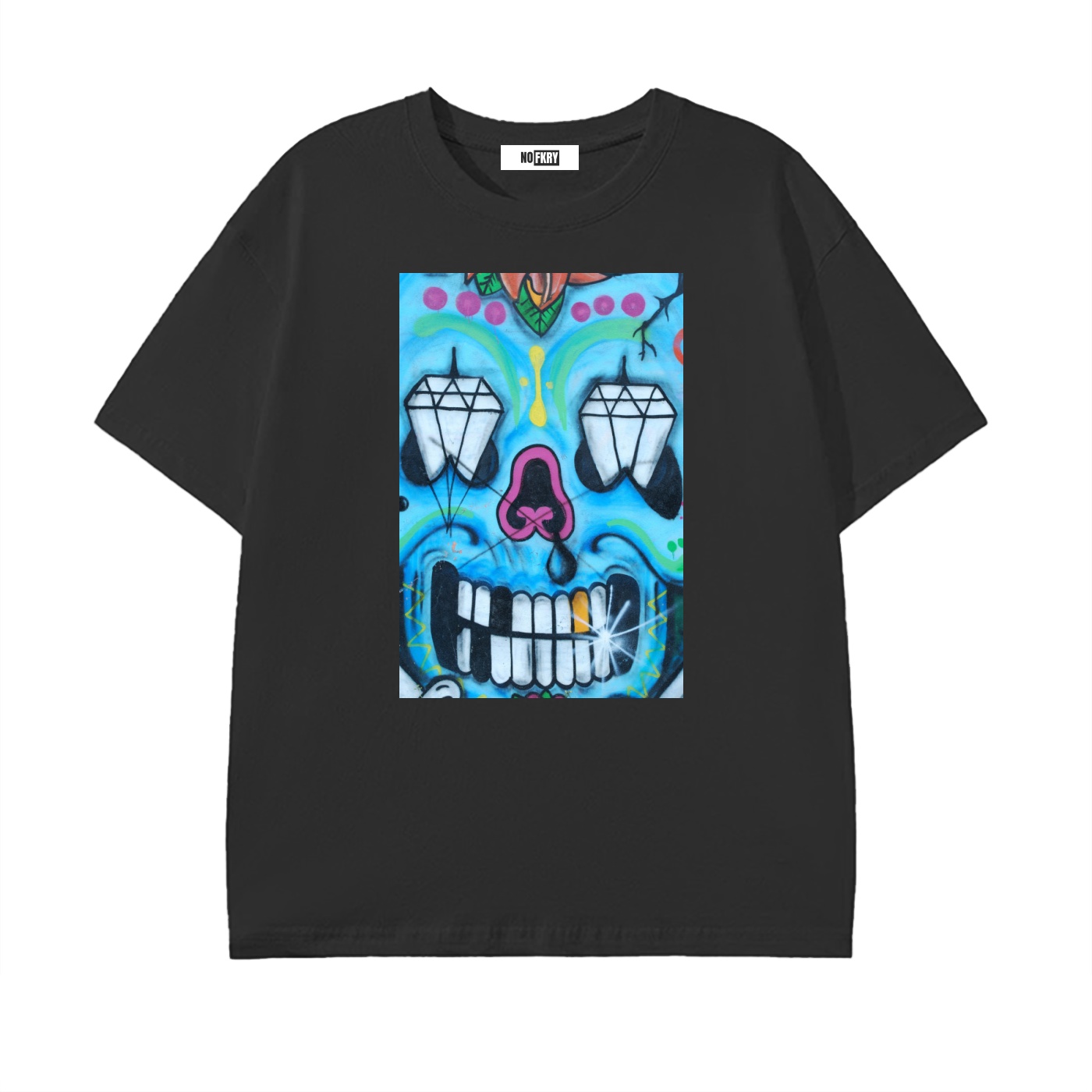 Diamond Eyes - Pure Cotton Unisex T-Shirt - Image 3