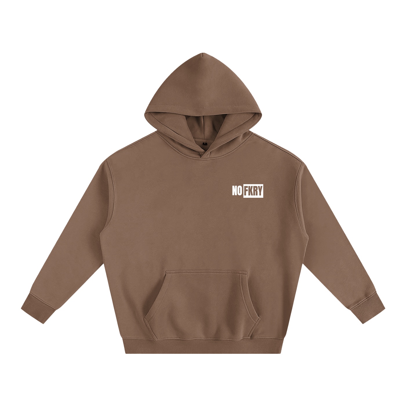 NO FKRY Be Nice - Oversize Fleeced Hoodie - Image 5
