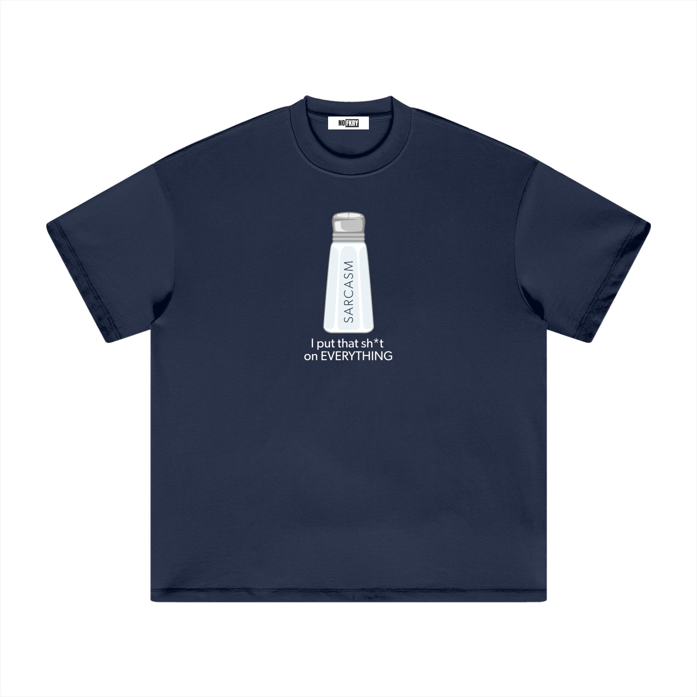 Sarcasm - Heavyweight Earth Tone T-Shirt - Image 5