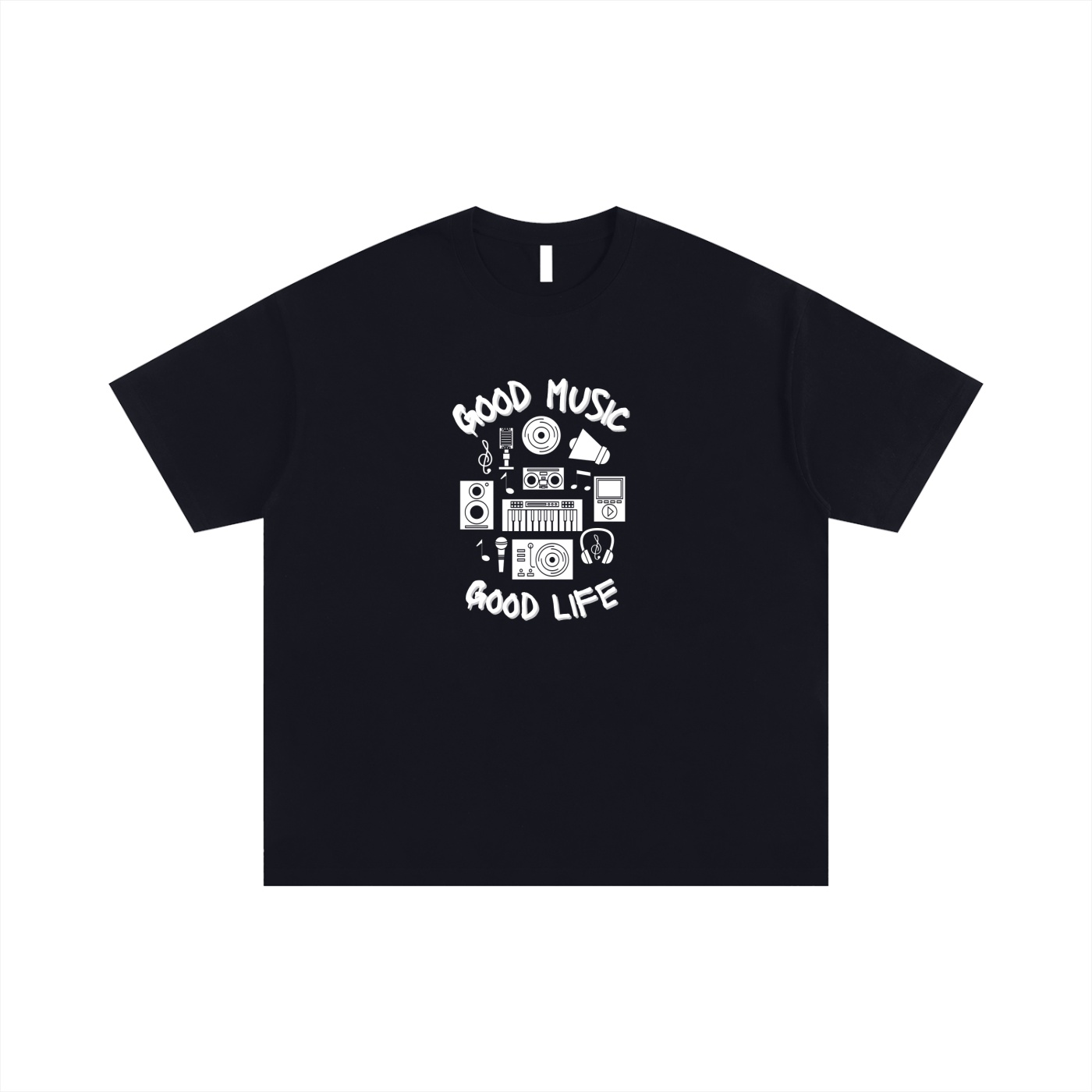 Good Music - Unisex Oversized Cotton T-Shirt