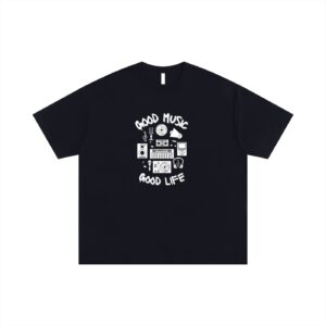 Good Music - Unisex Oversized Cotton T-Shirt