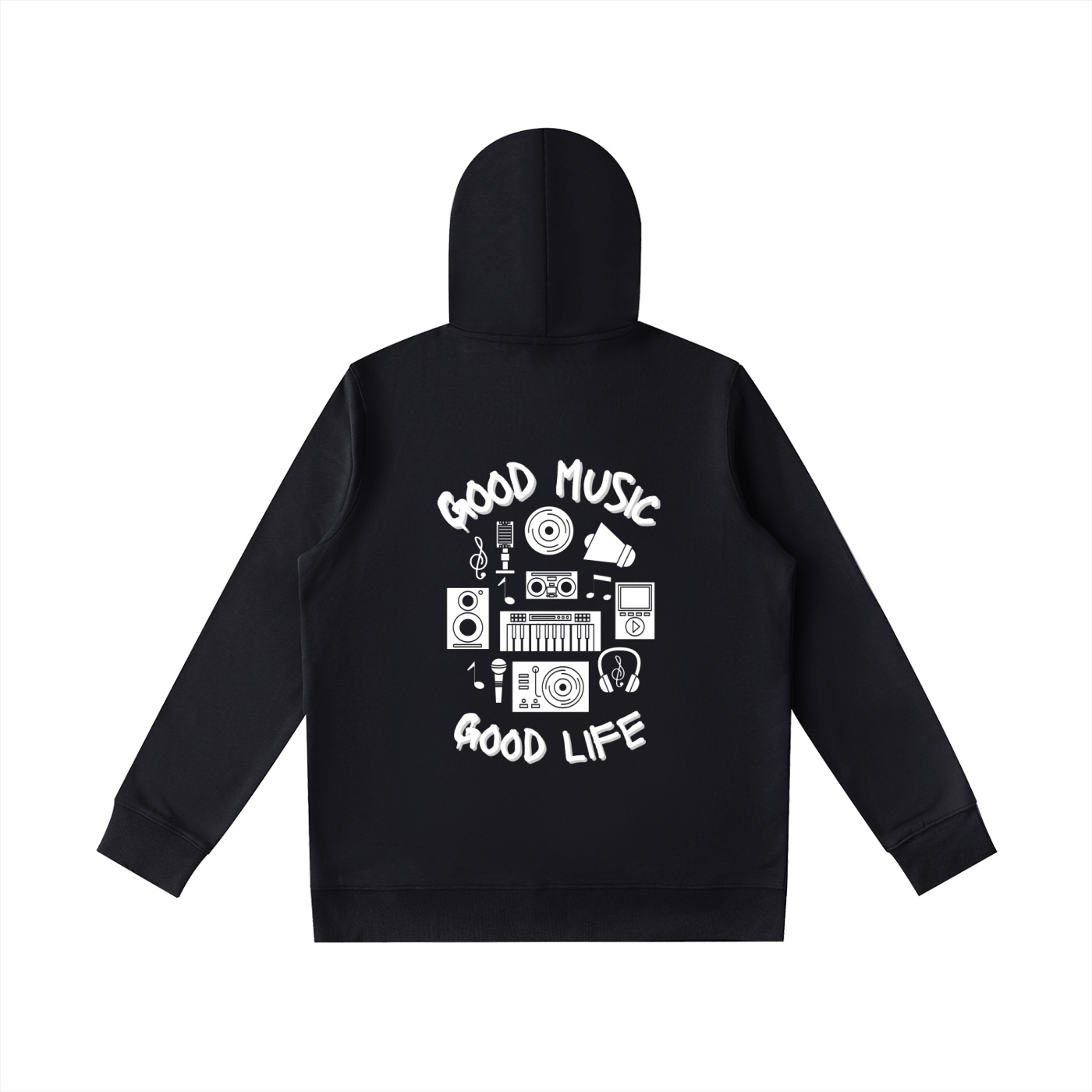 NO FKRY Good Music - Essential Oversized Hoodie - Image 2