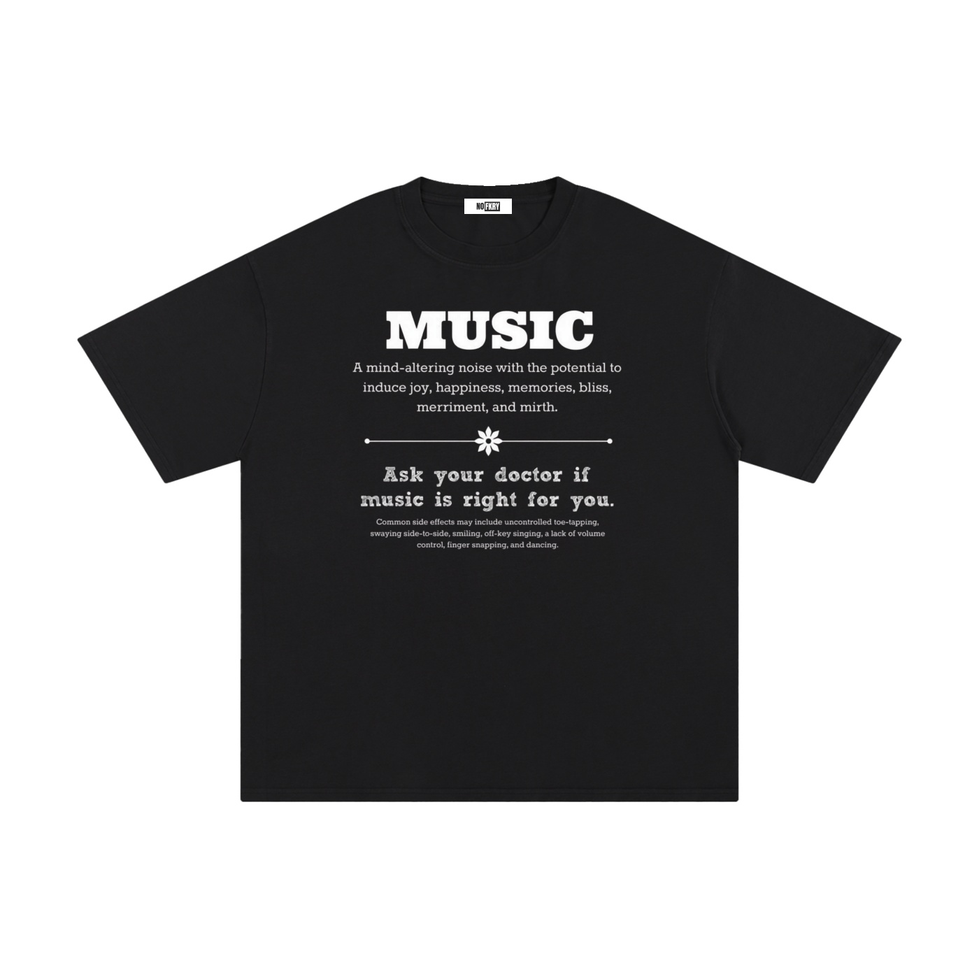 Music WTF - Unisex Pure Cotton T-Shirt